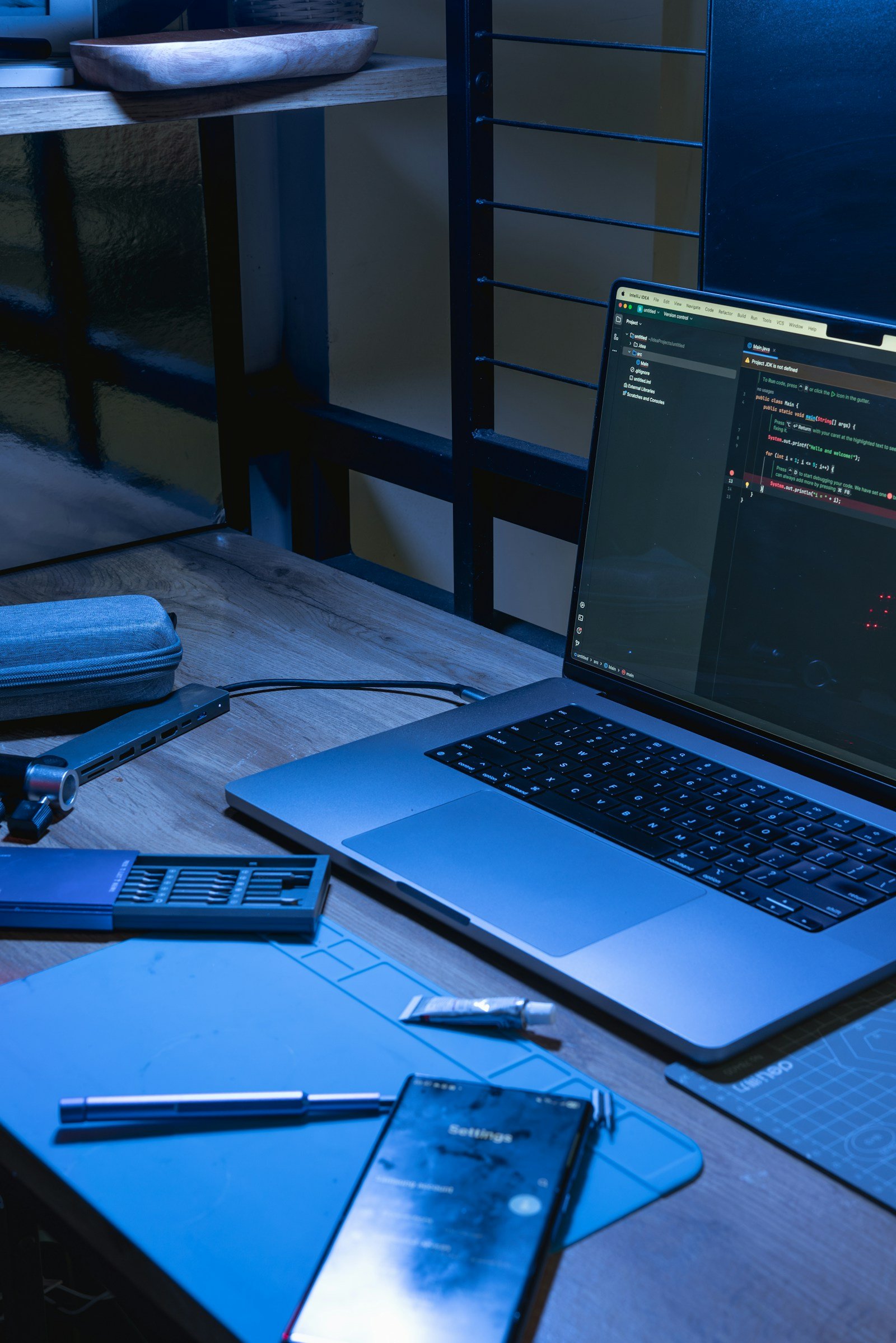 Software development workspace
